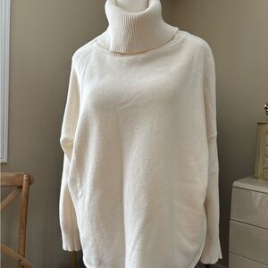Cozy Cream Turtleneck Sweater